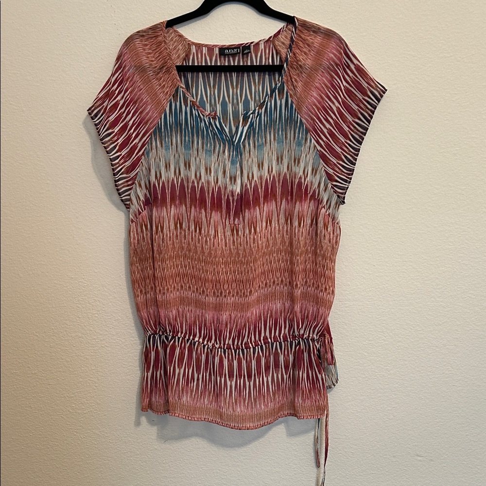 a.n.a Multicolor Patterned Blouse